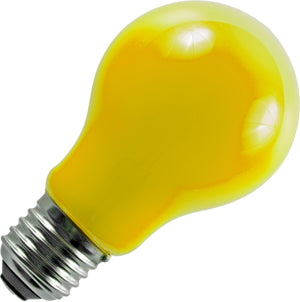 Schiefer 276015004 - E27 Filamentled GLS A60x105mm 230V 1W Yellow AC Non-Dim LED Bulbs Schiefer - The Lamp Company