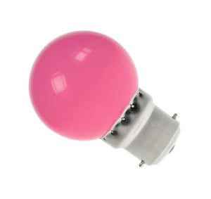 ProLite GOLF/1.5W/BC/PINK - Polycarbonate 1.5w LED Golf Ball Pink