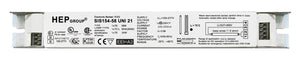 HEP HFL15458ME - Linear Multiwatt Ballast 1x54-58w T5/TCL/T8 ROHS 120-277v AC