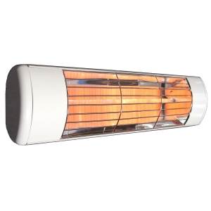 Victory HLW15 240v 1500w White Casing Long Life Patio Heater - Frosted NDA Lamp