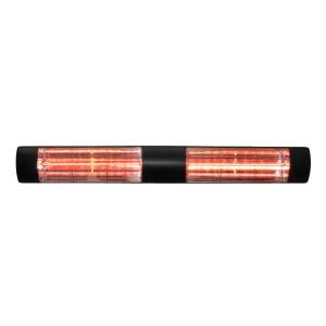 Victory HLW30BG 240v 2 x 1500w Black Casing Long Life Patio Heater - Gold Lamp Infra Red Bulbs Victory  - Easy Lighbulbs