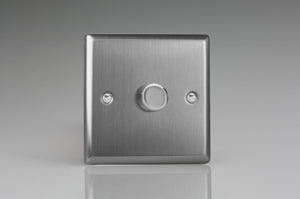 Varilight HT3 - 1-Gang 2-Way Push-On/Off Rotary Dimmer 1 x 60-400W