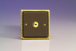 Varilight IJAI101 - 1-Gang 1-Way Remote/Touch Control Master LED Dimmer 1 x 0-100W (1-10 LEDs)