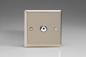 Varilight IJNI101 - 1-Gang 1-Way Remote/Touch Control Master LED Dimmer 1 x 0-100W (1-10 LEDs)