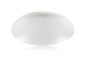 Integral ILBHE027 - VALUE+ CEILING/WALL LIGHT 350MM DIA IP44 1600LM 21W 4000K 100 BEAM NON-DIMM 76LM/W