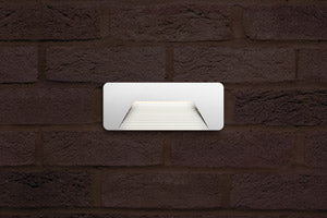 Integral ILBLA019 - OUTDOOR DECORATIVE WALL LIGHT PATHLUX BRICK IP65 160LM 3W 3000K DOWN LIGHT WHITE