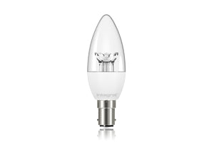 Integral ILCANDB15NC010 - CANDLE BULB B15 250LM 3.4W 2700K NON-DIMM 240 BEAM CLEAR