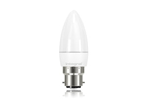Integral ILCANDB22NC008 - CANDLE BULB B22 250LM 3.4W 2700K NON-DIMM 240 BEAM FROSTED