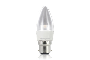 Integral ILCANDB22NC011 - CANDLE BULB B22 250LM 3.1W 2700K NON-DIMM 240 BEAM CLEAR