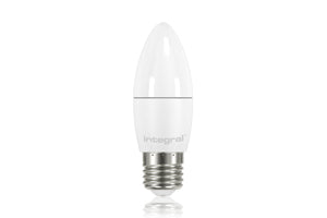 Integral ILCANDE27NC012 - CANDLE BULB E27 470LM 5.5W 2700K NON-DIMM 280 BEAM FROSTED