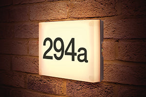 Integral ILDEA003 - OUTDOOR DECORATIVE WALL LIGHT NIGHTSIGN IP54 525LM 6W 3000K OMNI DIRECTIONAL DARK GREY