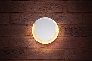 Integral ILDEA007 - OUTDOOR DECORATIVE WALL LIGHT LUNOX IP54 700LM 13W 3000K DOWN LIGHT WHITE