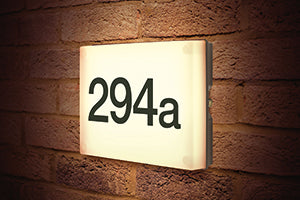 Integral ILDEA024 - OUTDOOR DECORATIVE WALL LIGHT NIGHTSIGN IP54 545LM 6W 4000K OMNI DIRECTIONAL DARK GREY