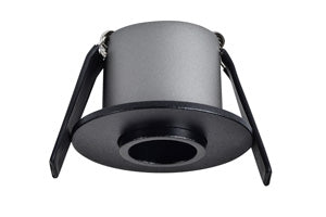 Integral ILDL35J002 - MINI DOWNLIGHT 35MM CUTOUT 3.3W 145LM 44LM/W 3000K 15 BEAM NON-DIM FINISH-A BLACK INTEGRAL