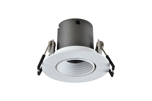 Integral ILDL50J005 - MINI TILTABLE DOWNLIGHT 50MM CUTOUT 3.3W 155LM 47LM/W 3000K 15 BEAM NON-DIM FINISH-F WHITE INTEGRAL