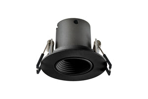 Integral ILDL50J006 - MINI TILTABLE DOWNLIGHT 50MM CUTOUT 3.3W 155LM 47LM/W 3000K 15 BEAM NON-DIM FINISH-F BLACK INTEGRAL