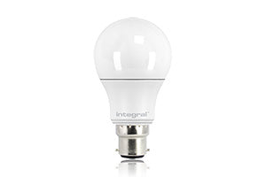 Integral ILGLSB22NC010 - GLS BULB B22 470LM 5.5W 2700K NON-DIMM 220 BEAM FROSTED