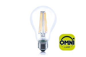 Integral ILGLSE27NC038 - OMNI FILAMENT GLS BULB E27 1055LM 8W 2700K NON-DIMM 300 BEAM CLEAR FULL GLASS