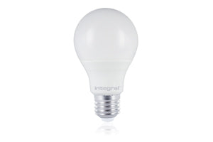 Integral ILGLSE27NF070 - GLS BULB E27 500LM 6W 5000K NON-DIMM 260 BEAM FROSTED