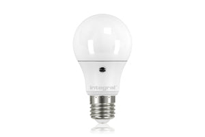 Integral ILGLSE27SF045 - SENSOR GLS BULB E27 470LM 5.5W 5000K NON-DIMM 200 BEAM FROSTED
