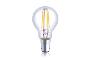 Integral ILGOLFB15D037 - OMNI FILAMENT GOLF BALL BULB B15 330LM 3.5W 2700K DIMMABLE 300 BEAM CLEAR FULL GLASS