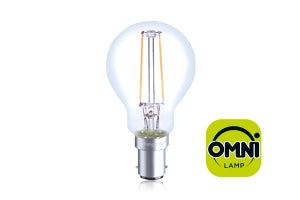 Integral ILGOLFB15NC034 - OMNI FILAMENT GOLF BALL BULB B15 230LM 2W 2700K NON-DIMM 330 BEAM CLEAR