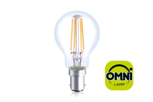 Integral ILGOLFB15NC035 - OMNI FILAMENT GOLF BALL BULB B15 420LM 4W 2700K NON-DIMM 330 BEAM CLEAR