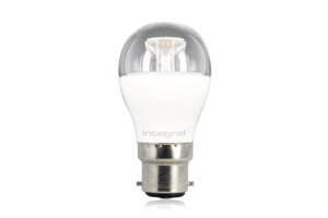 Integral ILGOLFB22DC025 - GOLF BALL BULB B22 470LM 6.2W 2700K DIMMABLE 210 BEAM CLEAR
