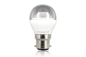 Integral ILGOLFB22NC010 - GOLF BALL BULB B22 250LM 3.4W 2700K NON-DIMM 240 BEAM CLEAR