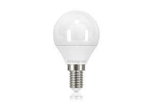 Integral ILGOLFE14NC004 - GOLF BALL BULB E14 250LM 3.4W 2700K NON-DIMM 240 BEAM FROSTED