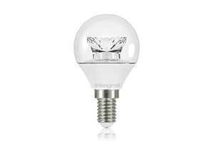 Integral ILGOLFE14NC008 - GOLF BALL BULB E14 250LM 3.4W 2700K NON-DIMM 240 BEAM CLEAR