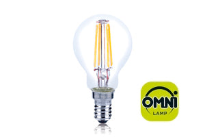 Integral ILGOLFE14NC028 - OMNI FILAMENT GOLF BALL BULB E14 420LM 4W 2700K NON-DIMM 300 BEAM CLEAR