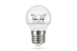 Integral ILGOLFE27NC009 - GOLF BALL BULB E27 250LM 3.4W 2700K NON-DIMM 240 BEAM CLEAR