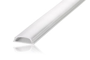 Integral ILPFB146 - PROFILE ALUMINIUM BENDABLE SURFACE MOUNT 1M FROSTED DIFFUSER 18 X 5.7MM INCLUDE 2 ENDCAPS AND 2 MOUNTING BRACKETS