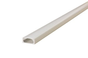 Integral ILPFS003 - PROFILE ALUMINIUM SURFACE MOUNT 1M FROSTED DIFFUSER 15.2 X 6MM
