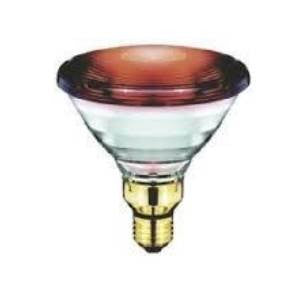 IR240175E-2-VI - 240v 175w E27 Red Hard Glass PAR38