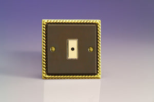 Varilight JAE101 - 1-Gang 1-Way V-Pro Multi-Point Remote/Tactile Touch Control Master LED Dimmer 1 x 0-100W (1-10 LEDs)