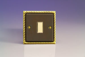 Varilight JAES001 - 1-Gang Tactile Touch Control Dimming Slave for use with Multi-Point (formerly Eclique2) Master on 2-Way Circuits