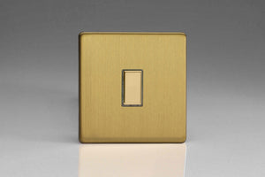 Varilight JDBES001S - 1-Gang Tactile Touch Control Dimming Slave for use with Multi-Point (formerly Eclique2) Master on 2-Way Circuits