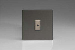 Varilight JDIE101S - 1-Gang 1-Way V-Pro Multi-Point Remote/Tactile Touch Control Master LED Dimmer 1 x 0-100W (1-10 LEDs)