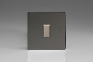 Varilight JDIES001S - 1-Gang Tactile Touch Control Dimming Slave for use with Multi-Point (formerly Eclique2) Master on 2-Way Circuits