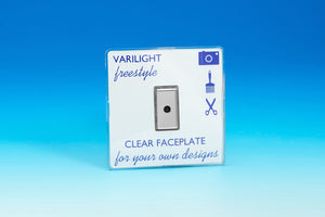Varilight JIFE101C - 1-Gang 1-Way V-Pro Multi-Point Remote/Tactile Touch Control Master LED Dimmer 1 x 0-100W (1-10 LEDs)