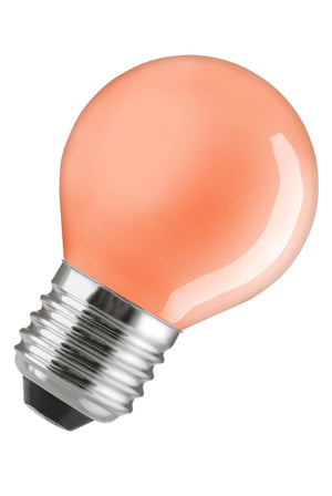 Bailey KE775130015R - Ball E27 G45 130V 15W Red Bailey Bailey - The Lamp Company