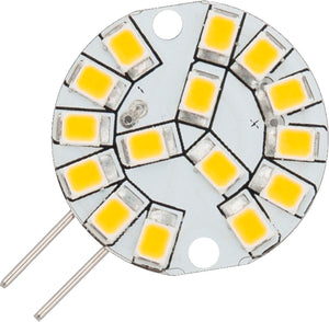 Schiefer L022450427 - LED G4 Disc 24x10mm 12V 190Lm 1.5W 827 180deg AC/DC Non-Dim LED Bulbs Schiefer - The Lamp Company