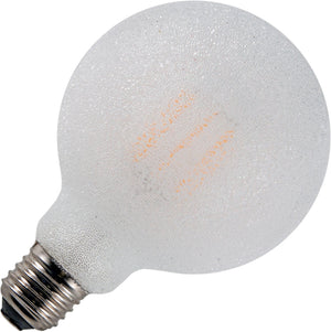 Schiefer L024109990 - E27 Filamentled Globe Ice-Crystal G95 230V 410Lm 5.5W 922 AC Clear Dim LED Bulbs Schiefer - The Lamp Company