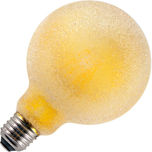 Schiefer L024109995 - E27 Filamentled Globe Ice-Crystal G95 230V 380Lm 5.5W 922 AC Gold Dim LED Bulbs Schiefer - The Lamp Company