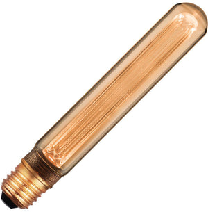 Schiefer L270013005 - E27 LED Vintage T30x185mm 230V 50Lm 2.5W 818 AC Gold Dim LED Bulbs Schiefer - The Lamp Company