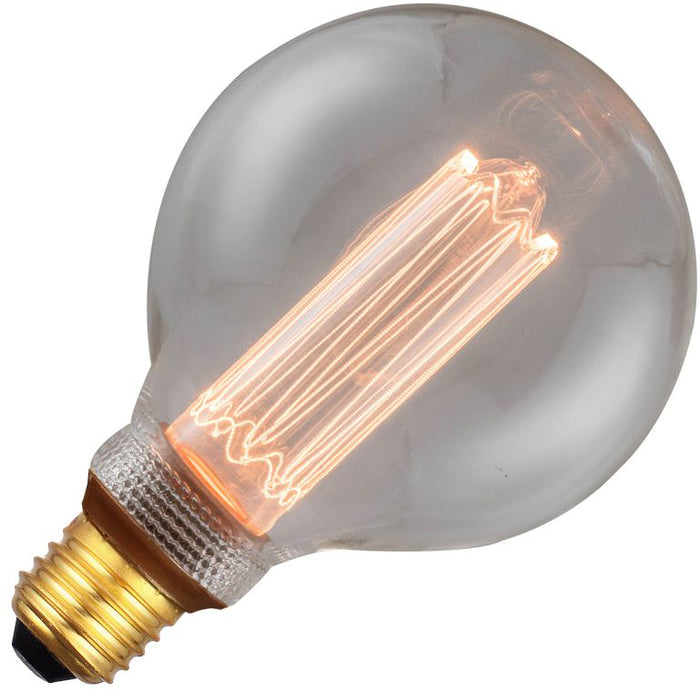 Schiefer L270019500 - E27 LED Vintage G95x145mm 230V 140Lm 3.5W 820 AC Clear Dim