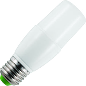 Schiefer L273864830 - LED E27 Stick T38x108mm 95-265V 640Lm 7W 830 270deg AC Opal Non-Dim LED Bulbs Schiefer - The Lamp Company