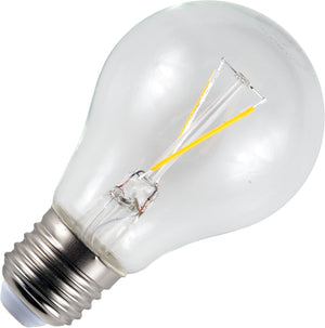 Schiefer L276025027 - E27 Filamentled GLS A60x105mm 230V 250Lm 2.8W 827 AC Clear Non-Dim LED Bulbs Schiefer - The Lamp Company